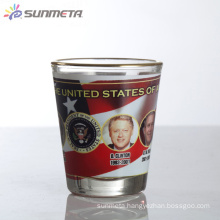 Sublimation Gold Rim Wine Glass Drinking Glass Made in China At Low Price Wholesale